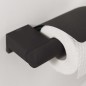 Tiger Portarrollos de papel higiénico con tapa Bold negro mate Tiger Portarrollos de papel higiénico con tapa Bold negro mate