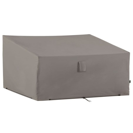Madison Funda de banco de jardín gris 130x75x65 cm 