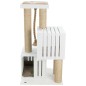 TRIXIE Poste rascador para gatos BE NORDIC Skadi blanco y arena TRIXIE Poste rascador para gatos BE NORDIC Skadi blanco y arena