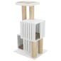 TRIXIE Poste rascador para gatos BE NORDIC Skadi blanco y arena TRIXIE Poste rascador para gatos BE NORDIC Skadi blanco y arena