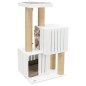 TRIXIE Poste rascador para gatos BE NORDIC Skadi blanco y arena TRIXIE Poste rascador para gatos BE NORDIC Skadi blanco y arena