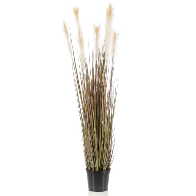 Emerald Hierba de la Pampa artificial en macetero plástico 120 cm Emerald Hierba de la Pampa artificial en macetero plástico 120 cm