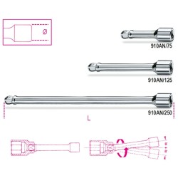 Beta Tools Barra de extensión oscilante 3/8" 910AN/250