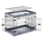 Ferplast Jaula para perros Superior 105 negro 107x77x73,5 cm