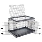 Ferplast Jaula para perros Superior 105 negro 107x77x73,5 cm