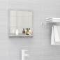 vidaXL Espejo de baño madera contrachapada gris hormigón 40x10,5x37 cm vidaXL Espejo de baño madera contrachapada gris hormigón 40x10,5x37 cm