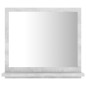 vidaXL Espejo de baño madera contrachapada gris hormigón 40x10,5x37 cm vidaXL Espejo de baño madera contrachapada gris hormigón 40x10,5x37 cm