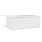 vidaXL Mesa de centro madera contrachapada blanco 80x80x31 cm vidaXL Mesa de centro madera contrachapada blanco 80x80x31 cm