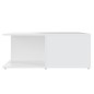 vidaXL Mesa de centro madera contrachapada blanco 80x80x31 cm vidaXL Mesa de centro madera contrachapada blanco 80x80x31 cm