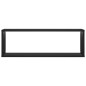 vidaXL Estantes cubo de pared 2 uds contrachapado negro 80x15x26,5 cm vidaXL Estantes cubo de pared 2 uds contrachapado negro 80x15x26,5 cm