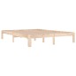 vidaXL Estructura de cama madera maciza 150x200 cm vidaXL Estructura de cama madera maciza 150x200 cm