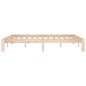 vidaXL Estructura de cama madera maciza 150x200 cm vidaXL Estructura de cama madera maciza 150x200 cm