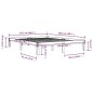 vidaXL Estructura de cama madera maciza 150x200 cm vidaXL Estructura de cama madera maciza 150x200 cm