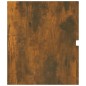 vidaXL Mueble lavabo madera contrachapada roble ahumado 100x38,5x45 cm vidaXL Mueble lavabo madera contrachapada roble ahumado 100x38,5x45 cm