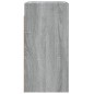 vidaXL Mueble para TV 2 uds contrachapado gris Sonoma 30,5x30x60 cm