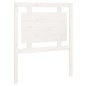 vidaXL Cabecero de cama madera maciza de pino blanco 80,5x4x100 cm