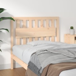 vidaXL Cabecero de cama madera maciza de pino 105,5x4x100 cm