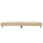 vidaXL Estructura de cama madera contrachapada roble Sonoma 140x190 cm