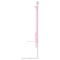 vidaXL Barandilla de seguridad cama de niño tela rosa 90x25 cm vidaXL Barandilla de seguridad cama de niño tela rosa 90x25 cm