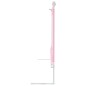 vidaXL Barandilla de seguridad cama de niño rosa tela 140x25 cm vidaXL Barandilla de seguridad cama de niño rosa tela 140x25 cm