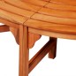vidaXL Banco para alrededor de árbol Ø 160 cm madera vidaXL Banco para alrededor de árbol Ø 160 cm madera
