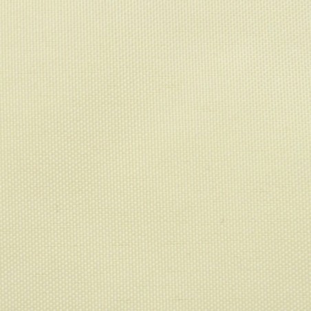 vidaXL Toldo para balcón tela oxford 75x400 cm crema