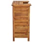 vidaXL Mesa alta de bar de madera de acacia maciza 110x50x105 cm vidaXL Mesa alta de bar de madera de acacia maciza 110x50x105 cm