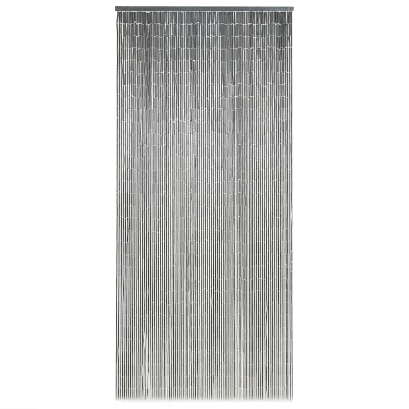 vidaXL Cortina de bambú para puerta contra insectos 90x200 cm