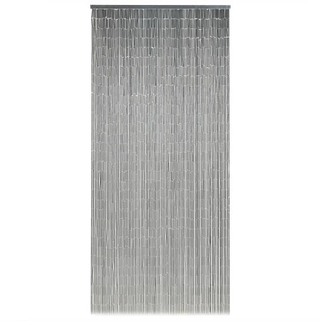 vidaXL Cortina de bambú para puerta contra insectos 90x200 cm