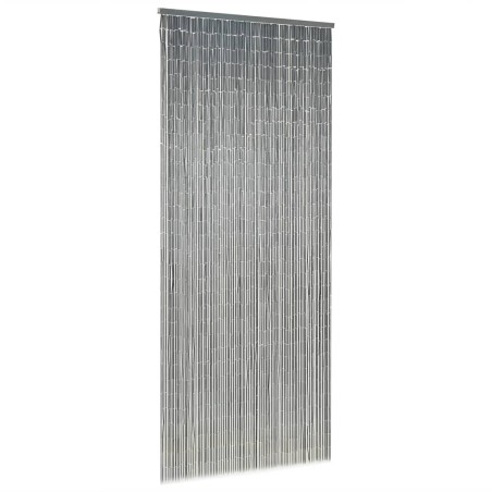vidaXL Cortina de bambú para puerta contra insectos 90x200 cm