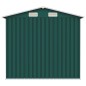 vidaXL Cobertizo de jardín acero galvanizado verde 205x129x183 cm vidaXL Cobertizo de jardín acero galvanizado verde 205x129x183 cm