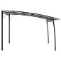 vidaXL Toldo parasol de jardín color crema 4x3x2,55 m