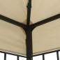 vidaXL Cenador color crema 3x3 m vidaXL Cenador color crema 3x3 m