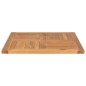 vidaXL Superficie de mesa de madera maciza de teca 70x70x2,5 cm vidaXL Superficie de mesa de madera maciza de teca 70x70x2,5 cm