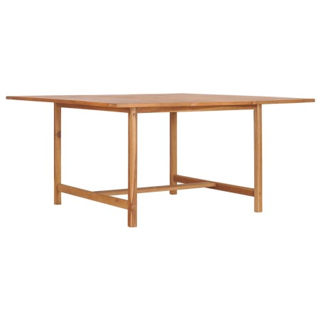 vidaXL Mesa de jardín de madera maciza de teca 150x150x76 cm