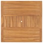 vidaXL Mesa de jardín de madera maciza de teca 150x150x76 cm vidaXL Mesa de jardín de madera maciza de teca 150x150x76 cm