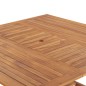 vidaXL Mesa de jardín de madera maciza de teca 150x150x76 cm vidaXL Mesa de jardín de madera maciza de teca 150x150x76 cm