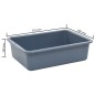 vidaXL Carrito de cocina con recipientes de plástico 82x43,5x93 cm vidaXL Carrito de cocina con recipientes de plástico 82x43,5x93 cm