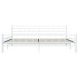 vidaXL Estructura de cama de metal blanco 200x200 cm vidaXL Estructura de cama de metal blanco 200x200 cm