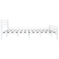 vidaXL Estructura de cama de metal blanco 200x200 cm vidaXL Estructura de cama de metal blanco 200x200 cm