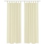 2 Cortinas color crema transparentes 140 x 175 cm 2 Cortinas color crema transparentes 140 x 175 cm