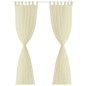2 Cortinas color crema transparentes 140 x 175 cm 2 Cortinas color crema transparentes 140 x 175 cm