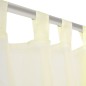 2 Cortinas color crema transparentes 140 x 175 cm 2 Cortinas color crema transparentes 140 x 175 cm