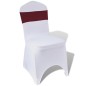 Moño decorativo elástico para sillas con hebilla 25 pzas Burdeos Moño decorativo elástico para sillas con hebilla 25 pzas Burdeos