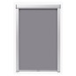 vidaXL Persiana opaca enrollable gris C02 
