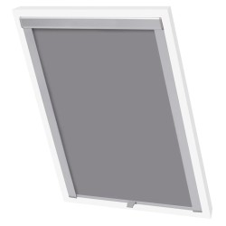 vidaXL Persiana opaca enrollable gris P06/406 