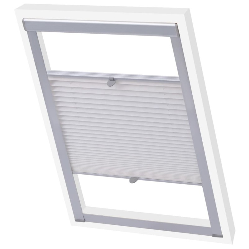 vidaXL Persiana plisada blanca S06/606 vidaXL Persiana plisada blanca S06/606