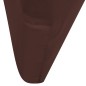 vidaXL Funda de silla elástica 6 unidades marrón vidaXL Funda de silla elástica 6 unidades marrón