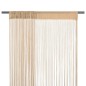 vidaXL Cortinas de flecos 2 piezas 100x250 cm beige vidaXL Cortinas de flecos 2 piezas 100x250 cm beige