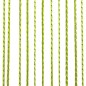 vidaXL Cortinas de flecos 2 piezas 100x250 cm verde